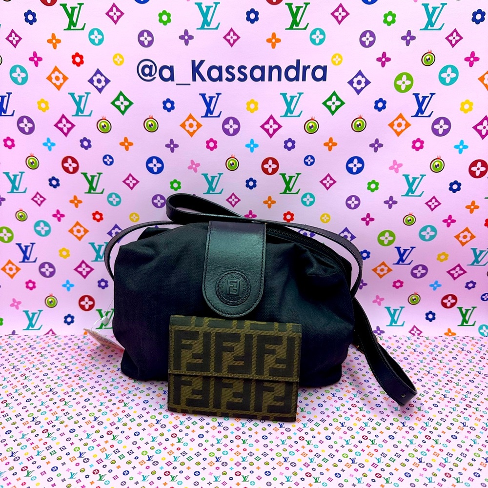 Vintage Fendi crossbody ONLY